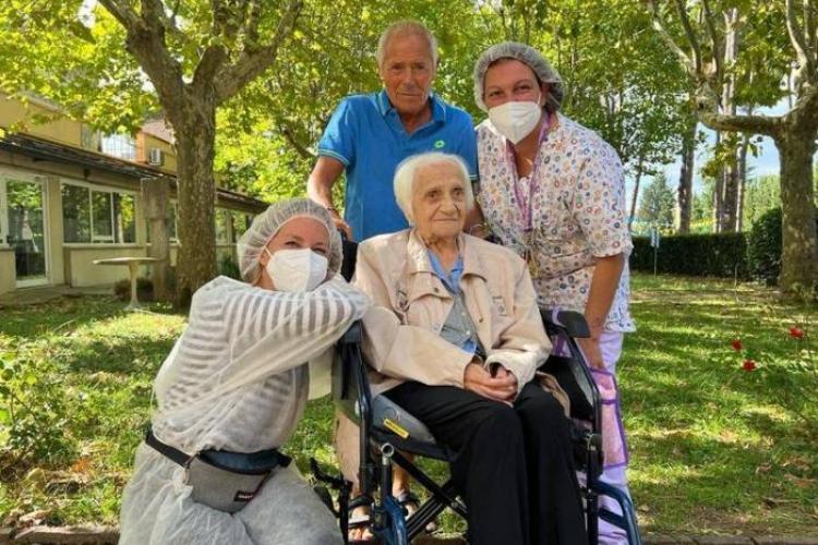  E' Festa nella nostra RSA "Le Casette": i 108 anni di Angiolina insieme all'assessore al welfare Funaro